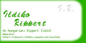 ildiko rippert business card